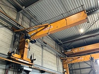 2007 konecranes 3,2t wandloopkraan - afbeelding 1 van  6