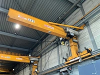2007 konecranes 3,2t wandloopkraan - afbeelding 2 van  6