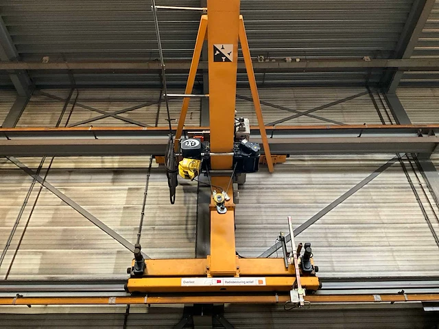 2007 konecranes 3,2t wandloopkraan - afbeelding 3 van  6