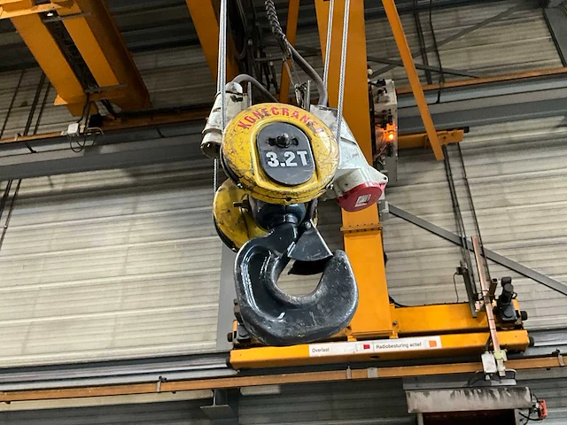 2007 konecranes 3,2t wandloopkraan - afbeelding 6 van  6