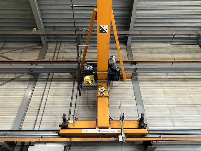 2007 konecranes 3,2t wandloopkraan - afbeelding 2 van  6