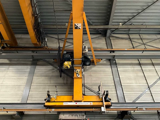 2007 konecranes 3,2t wandloopkraan - afbeelding 3 van  6