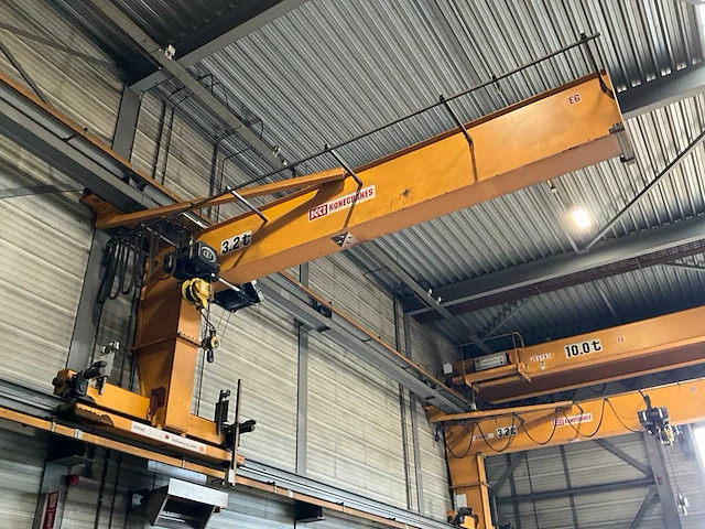 2007 konecranes 3,2t wandloopkraan - afbeelding 1 van  6