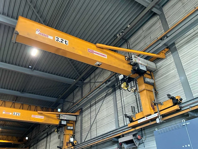 2007 konecranes 3,2t wandloopkraan - afbeelding 2 van  6