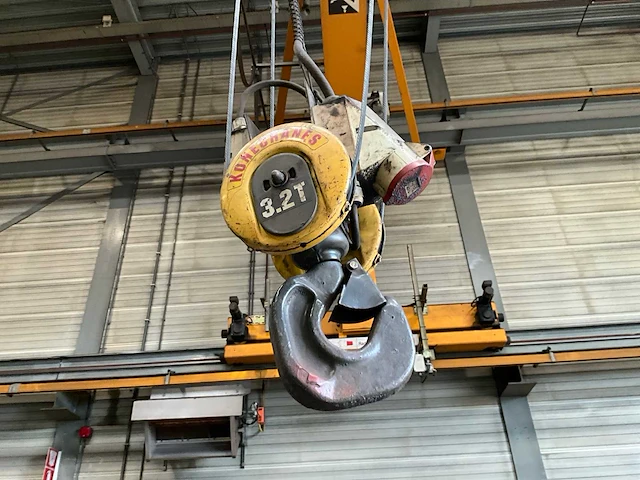 2007 konecranes 3,2t wandloopkraan - afbeelding 6 van  6