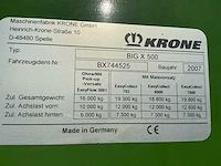 2007 krone big x 500 veldhakselaar - afbeelding 41 van  87