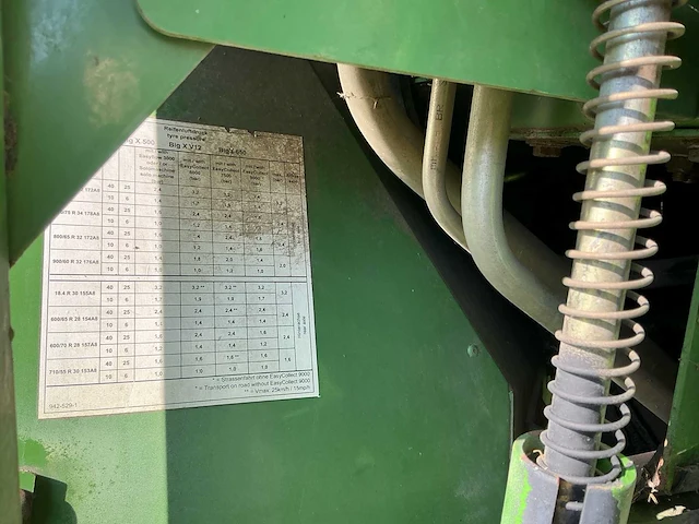 2007 krone big x 500 veldhakselaar - afbeelding 66 van  87