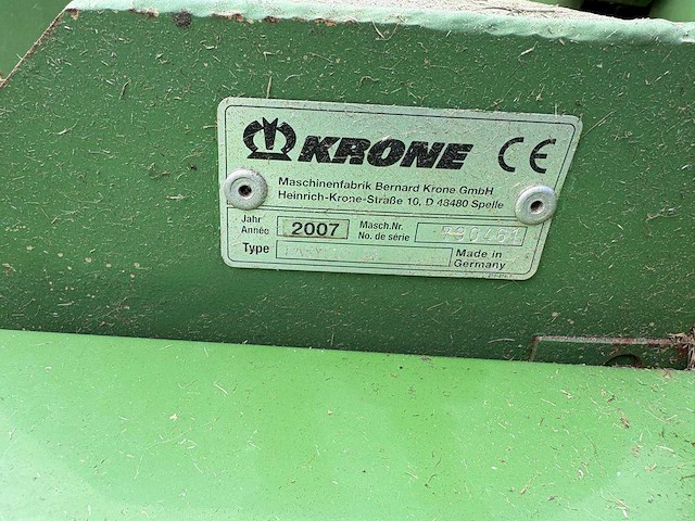 2007 krone easycut 28 frontmaaier maaimachine - afbeelding 8 van  8
