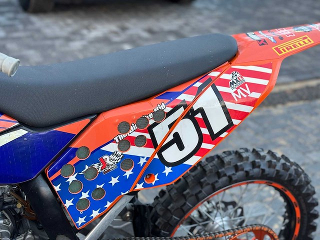 2007 ktm sxf 505 crossmotor - afbeelding 2 van  14