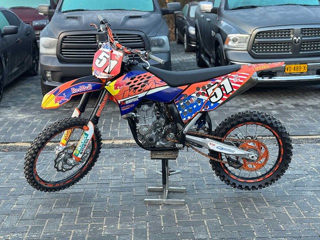 2007 ktm sxf 505 crossmotor - afbeelding 7 van  14