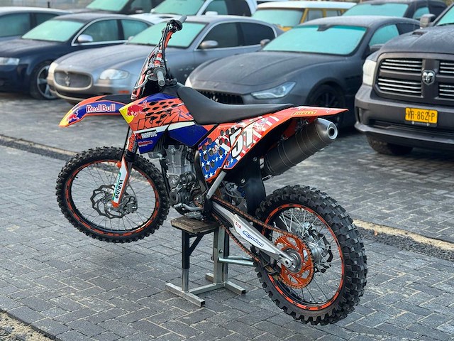 2007 ktm sxf 505 crossmotor - afbeelding 8 van  14