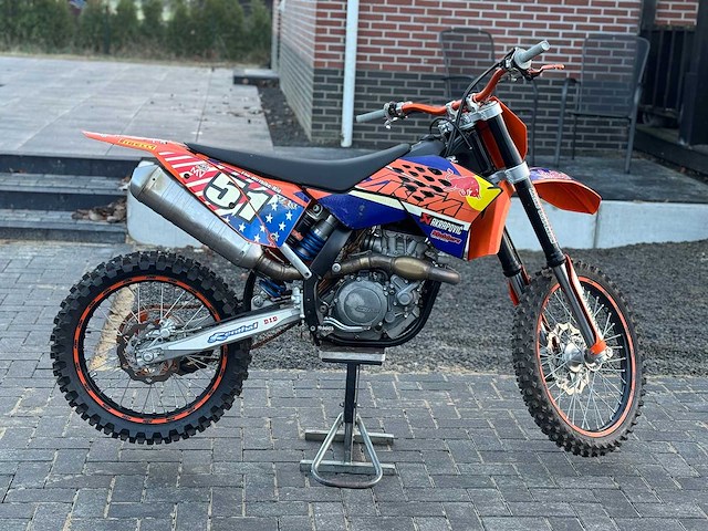 2007 ktm sxf 505 crossmotor - afbeelding 11 van  14