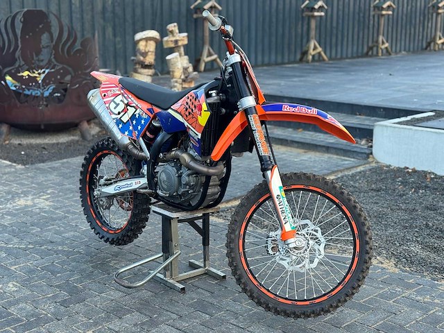 2007 ktm sxf 505 crossmotor - afbeelding 12 van  14