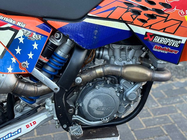 2007 ktm sxf 505 crossmotor - afbeelding 4 van  13