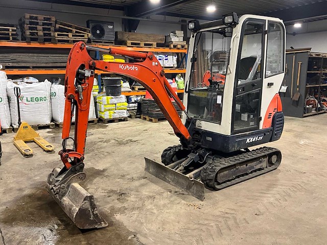 2007 kubota kx41-3v minigraafmachine - afbeelding 1 van  32