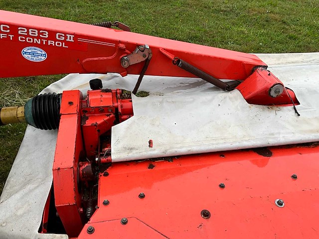 2007 kuhn fc283 gii schijvenmaaier met kneuzer - afbeelding 4 van  7