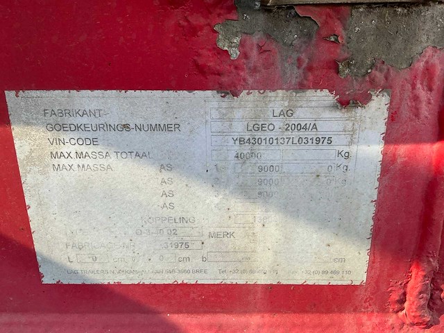 2007 lag 0-3-40 02 bulktrailer - afbeelding 17 van  38