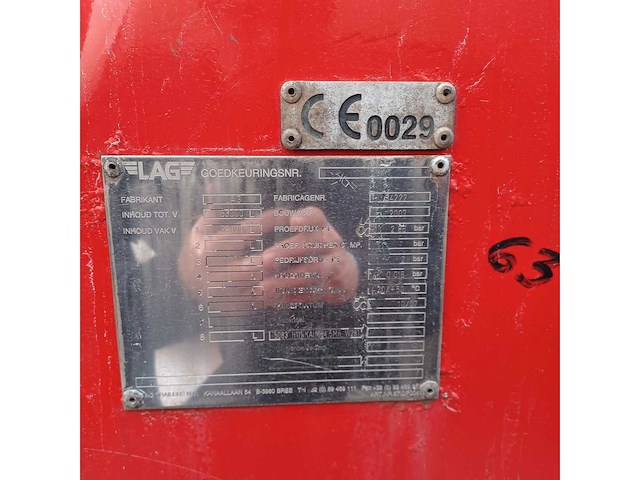 2007 lag o-3-40-02 oplegger (75165-127) - afbeelding 6 van  7