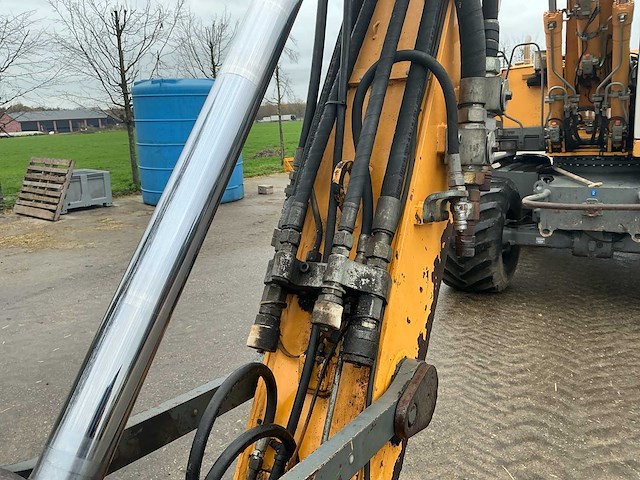 2007 liebherr a314 litronic banden graafmachine - afbeelding 12 van  47