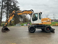 2007 liebherr a314 litronic banden graafmachine - afbeelding 2 van  47