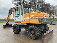 2007 liebherr a314 litronic banden graafmachine - afbeelding 3 van  47