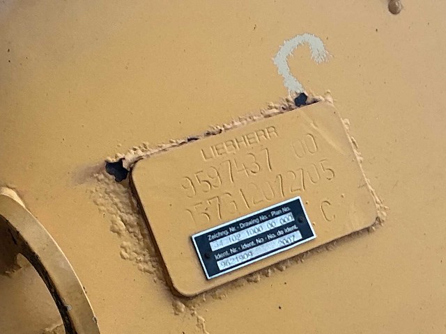 2007 liebherr a314 litronic banden graafmachine - afbeelding 46 van  47