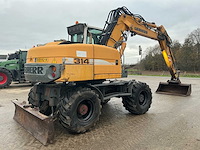 2007 liebherr a314 litronic banden graafmachine - afbeelding 5 van  47