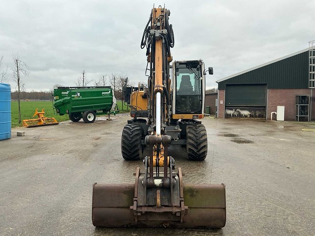 2007 liebherr a314 litronic banden graafmachine - afbeelding 8 van  47