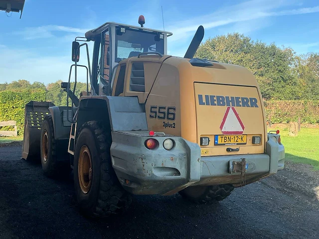 2007 liebherr l 556 shovel - wiellader - afbeelding 52 van  55