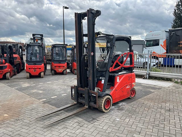 2007 linde e 20 vorkheftruck - afbeelding 1 van  22