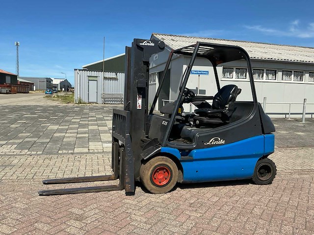 2007 linde e25/02 vorkheftruck - afbeelding 1 van  16
