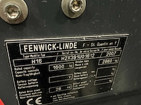 2007 linde h16 vorkheftruck - afbeelding 10 van  22