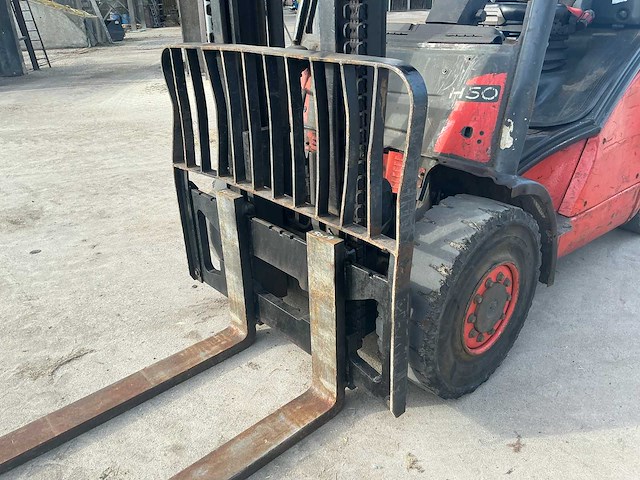 2007 linde h50d vorkheftruck - afbeelding 27 van  35