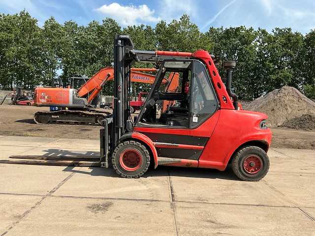 2007 linde h80d/900/03 vorkheftruck - afbeelding 8 van  22