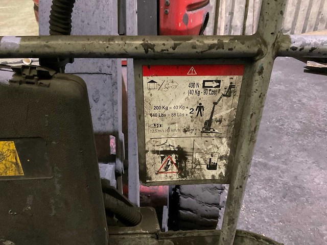 2007 manitou 105 vjr 2 hoogwerker - afbeelding 6 van  14