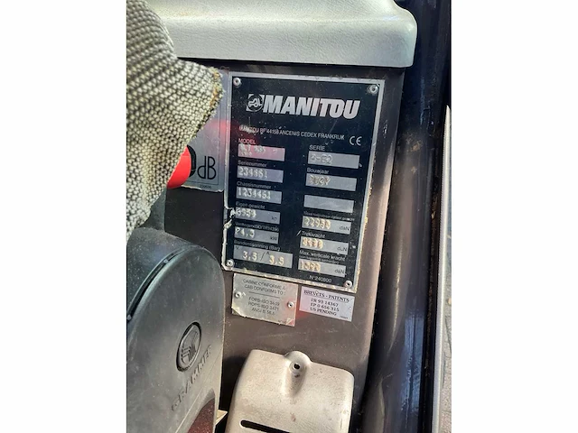 2007 manitou mlt 634 lsu turbo telescopic handlers - afbeelding 10 van  18