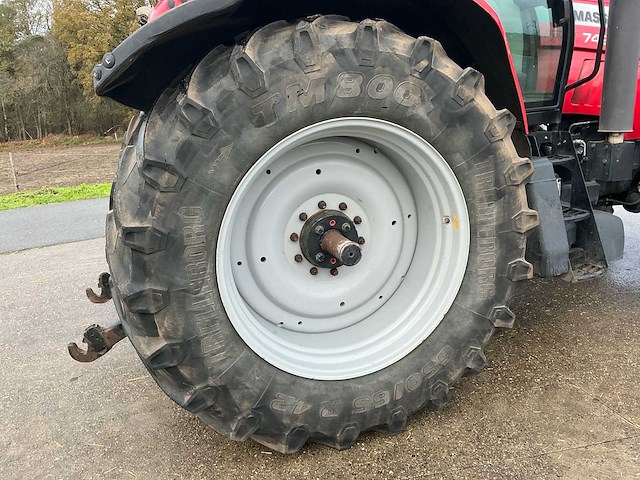 2007 massey ferguson dyna vt 7495 vierwielaangedreven landbouwtractor - afbeelding 25 van  50