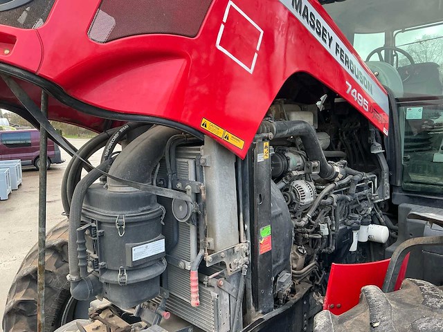 2007 massey ferguson dyna vt 7495 vierwielaangedreven landbouwtractor - afbeelding 45 van  50