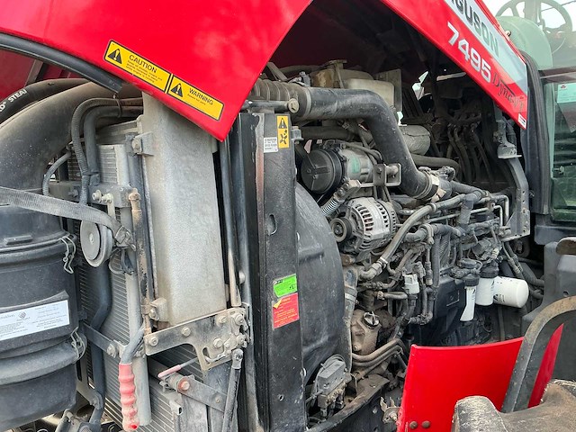 2007 massey ferguson dyna vt 7495 vierwielaangedreven landbouwtractor - afbeelding 46 van  50