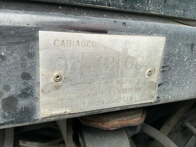 2007 massey ferguson dyna vt 7495 vierwielaangedreven landbouwtractor - afbeelding 49 van  50
