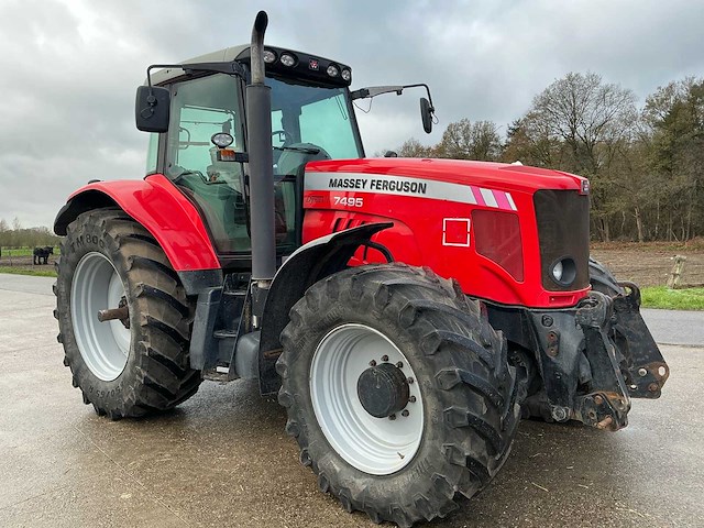 2007 massey ferguson dyna vt 7495 vierwielaangedreven landbouwtractor - afbeelding 7 van  50