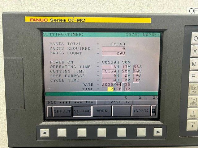 2007 maxmill vmc-2090a cnc universele machinecentrum - afbeelding 17 van  19