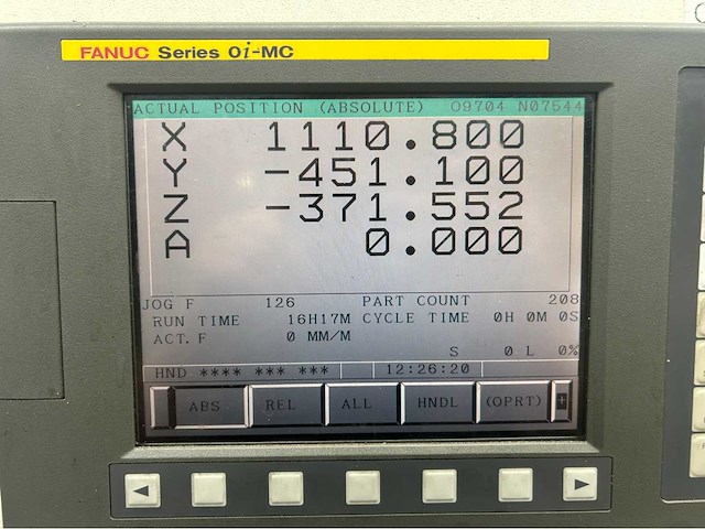2007 maxmill vmc-2090a cnc universele machinecentrum - afbeelding 21 van  25