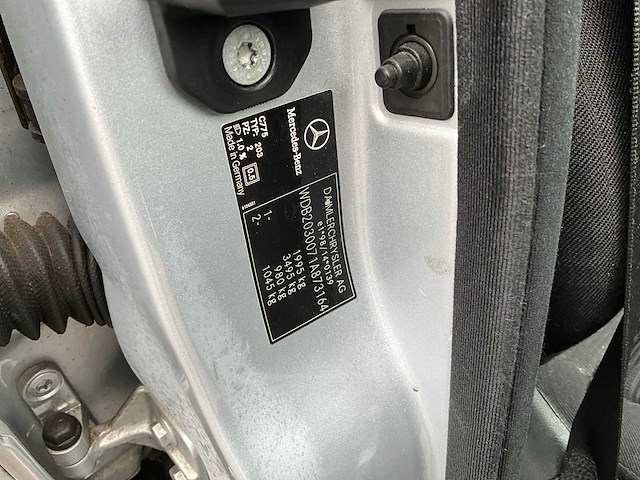 2007 mercedes-benz c-klasse personenauto 43-tp-fv - afbeelding 11 van  16