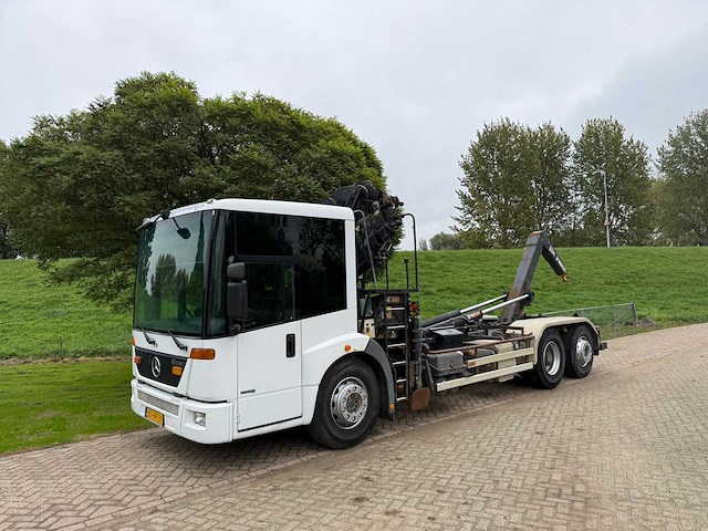 2007 mercedes-benz econic kraanwagen hiab 220 - 6x2 - afbeelding 7 van  53