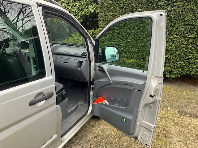 2007 mercedes-benz vito 111 cdi 320 lang dc luxe amigo bedrijfswagen - afbeelding 1 van  8