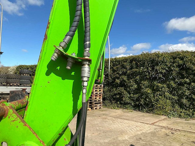 2007 merlo roto 45.21mcss roterende verreiker 21 meter met remote - afbeelding 9 van  18