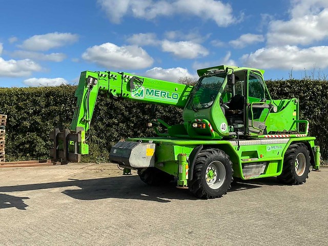 2007 merlo roto 45.21mcss roterende verreiker 21 meter met remote - afbeelding 1 van  18