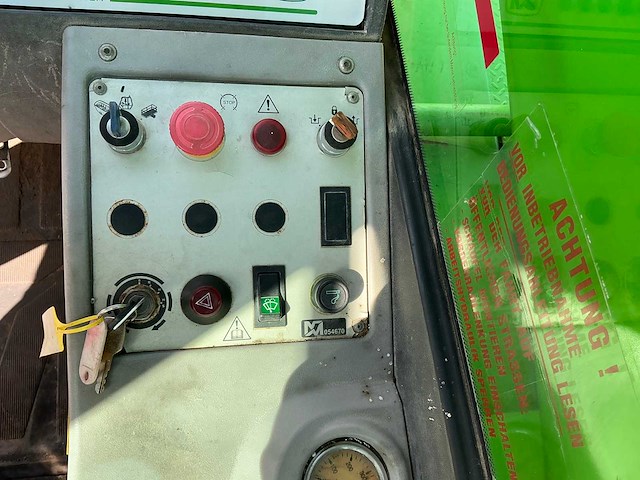 2007 merlo roto 45.21mcss roterende verreiker 21 meter met remote - afbeelding 14 van  18