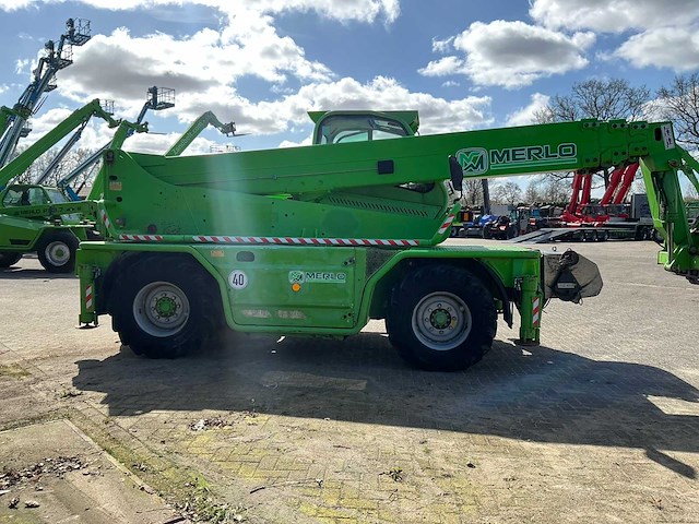 2007 merlo roto 45.21mcss roterende verreiker 21 meter met remote - afbeelding 4 van  18